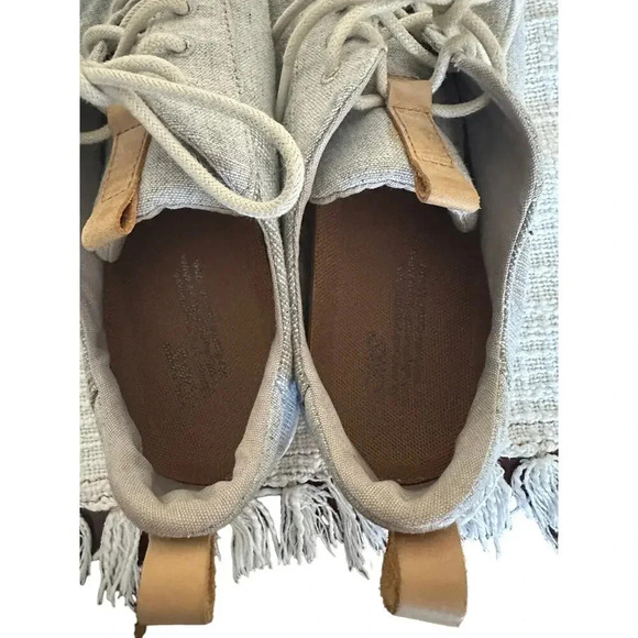 Toms Cabrillo Drizzle Gray Chambray Mix Sneaker - Picture 5 of 6